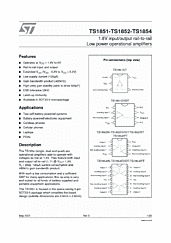 DataSheet TS1852 pdf